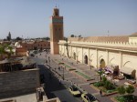 De grote moskee van Marrakech